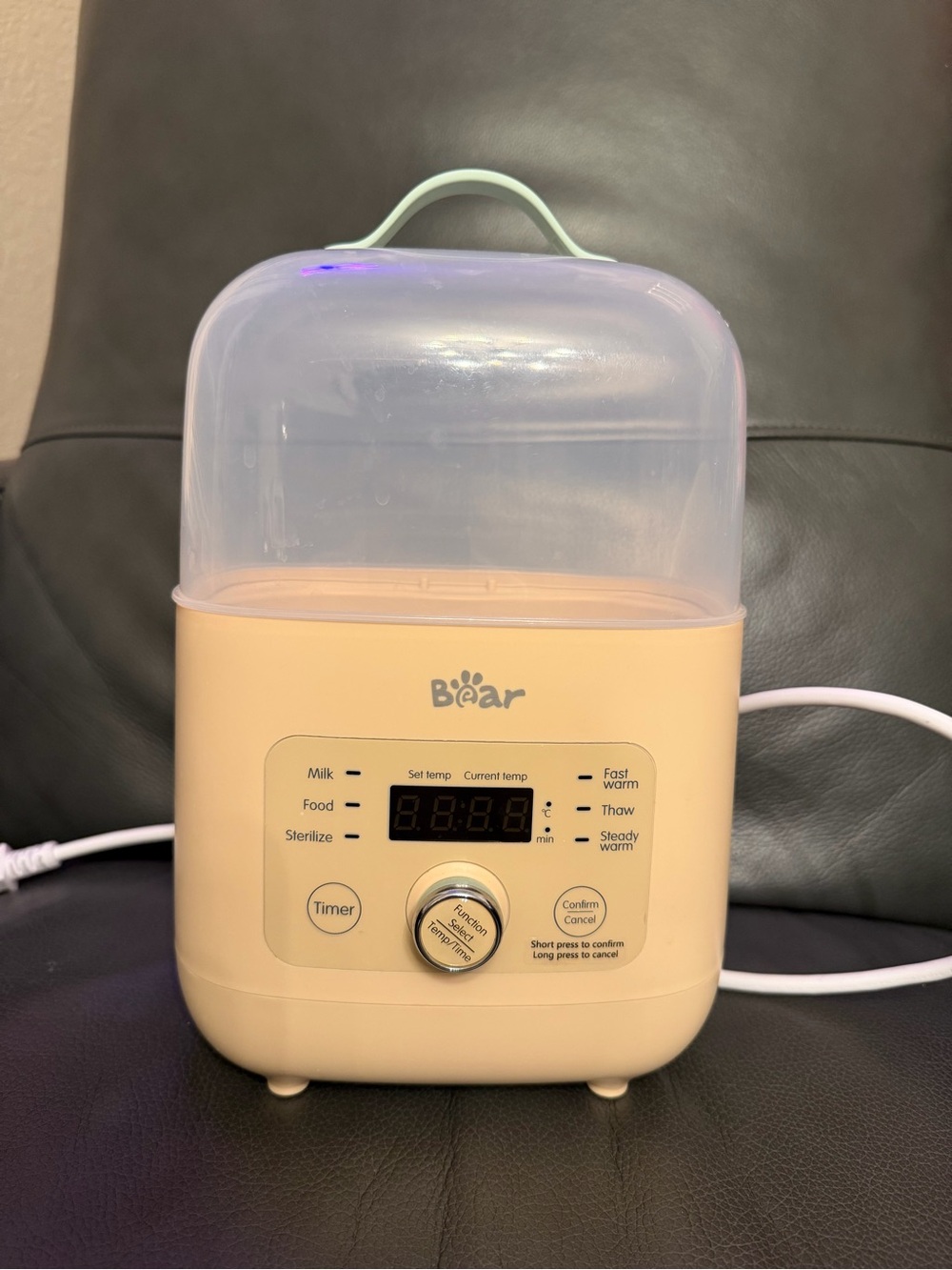 Boar Baby Bottle Warmer & Sterilizer - Cream